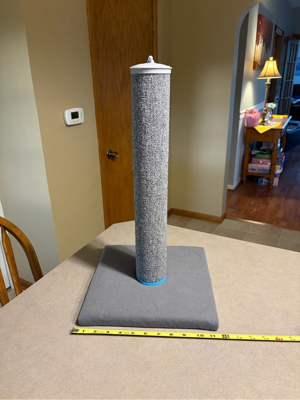 Smarty Cat gray vertical scratching post